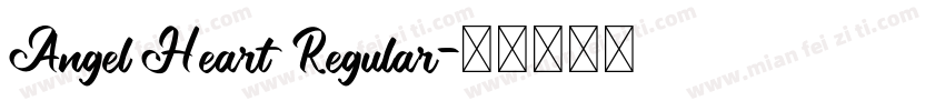 Angel Heart Regular字体转换